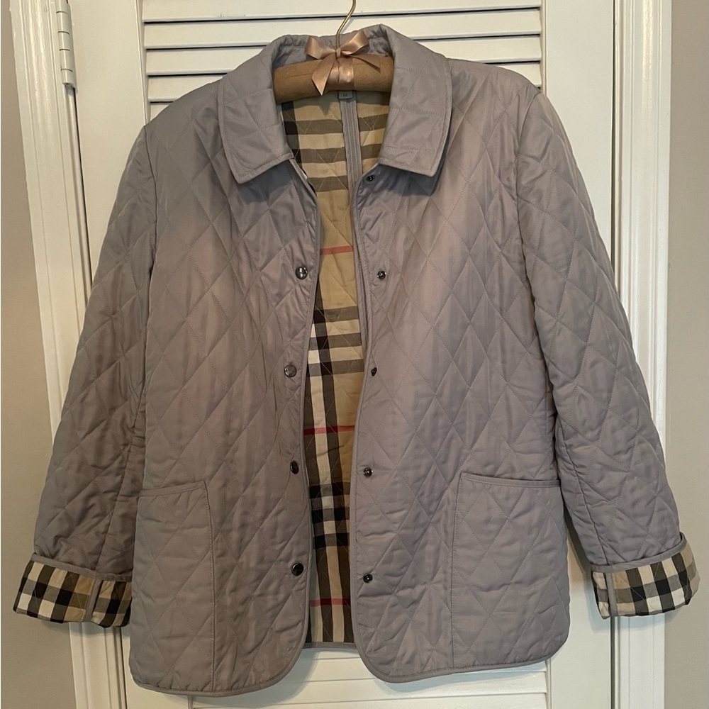 Burberry Brit Quilted Barn Jacket